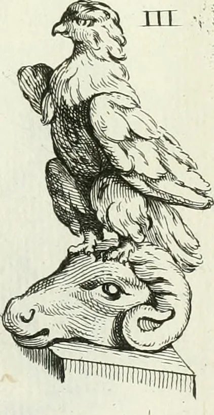 An illustration from Recueil d'antiquités egyptiennes, etrusques, grecques et romaines, 1756, leaf 464