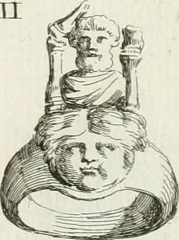 An illustration from Recueil d'antiquités egyptiennes, etrusques, grecques et romaines, 1756, leaf 476