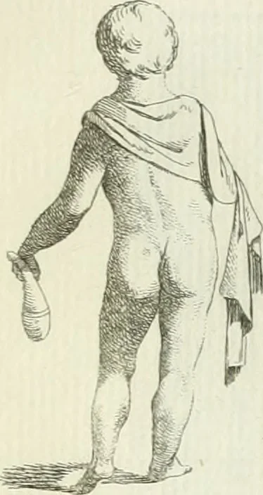 An illustration from Recueil d'antiquités egyptiennes, etrusques, grecques et romaines, 1756, leaf 484