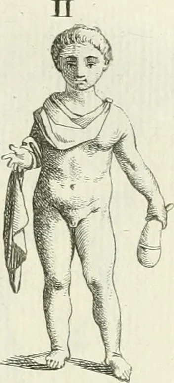 An illustration from Recueil d'antiquités egyptiennes, etrusques, grecques et romaines, 1756, leaf 484
