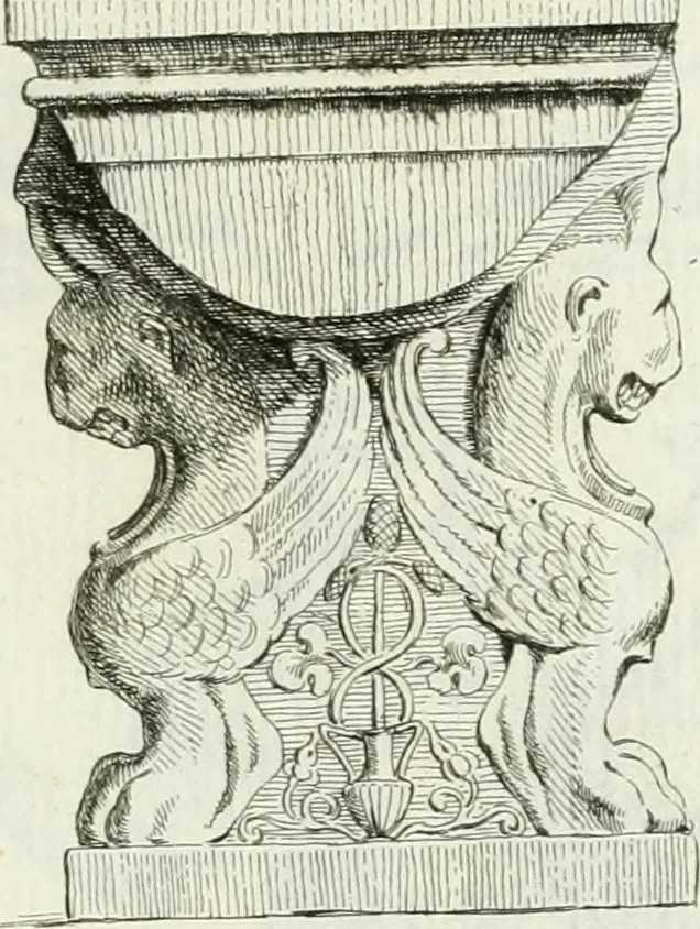 An illustration from Recueil d'antiquités egyptiennes, etrusques, grecques et romaines, 1756, leaf 504