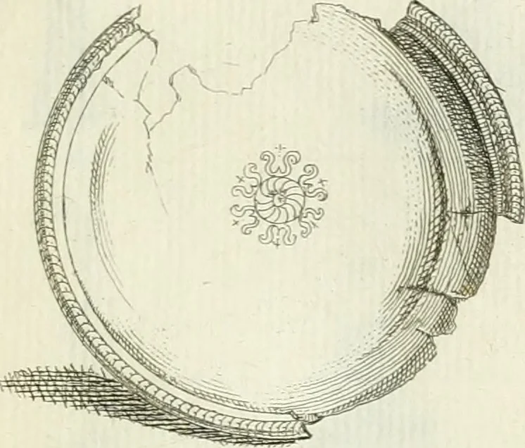An illustration from Recueil d'antiquités egyptiennes, etrusques, grecques et romaines, 1756, leaf 510