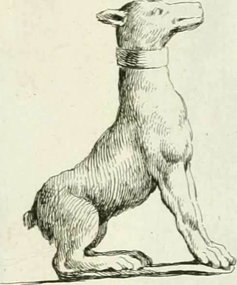 An illustration from Recueil d'antiquités egyptiennes, etrusques, grecques et romaines, 1756, leaf 518
