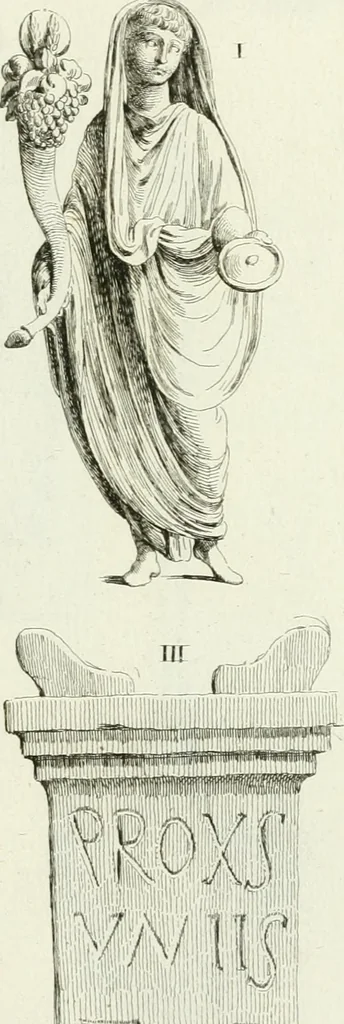 An illustration from Recueil d'antiquités egyptiennes, etrusques, grecques et romaines, 1756, leaf 518