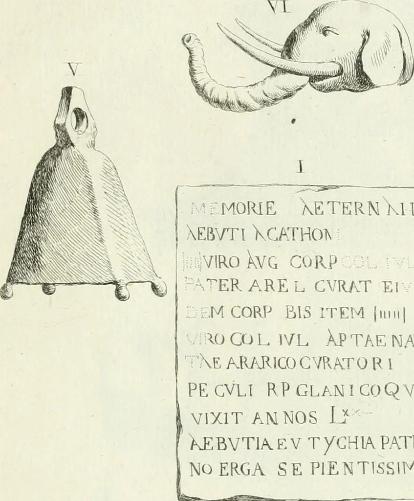 An illustration from Recueil d'antiquités egyptiennes, etrusques, grecques et romaines, 1756, leaf 522