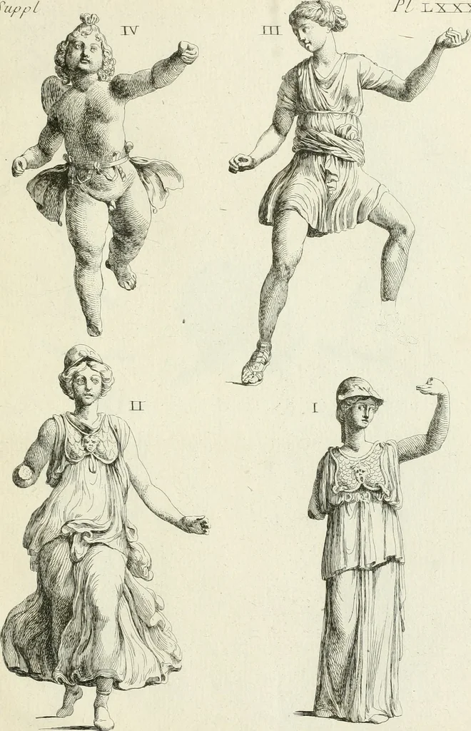 An illustration from Recueil d'antiquités egyptiennes, etrusques, grecques et romaines, 1756, leaf 532