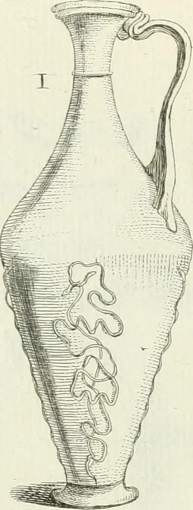 An illustration from Recueil d'antiquités egyptiennes, etrusques, grecques et romaines, 1756, leaf 540