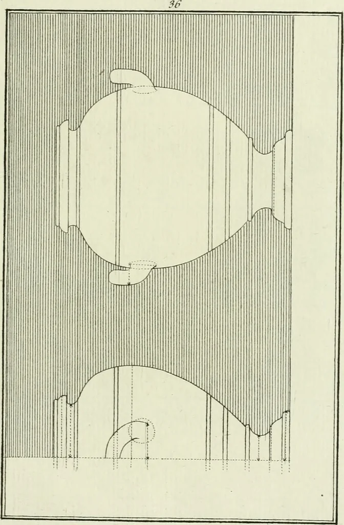An illustration from Antiquités étrusques, grecques et romaines : ou les beaux vases étrusques, grecs et romains, et les peintures rendues avec les couleurs qui leur sont propres, 1787, leaf 186