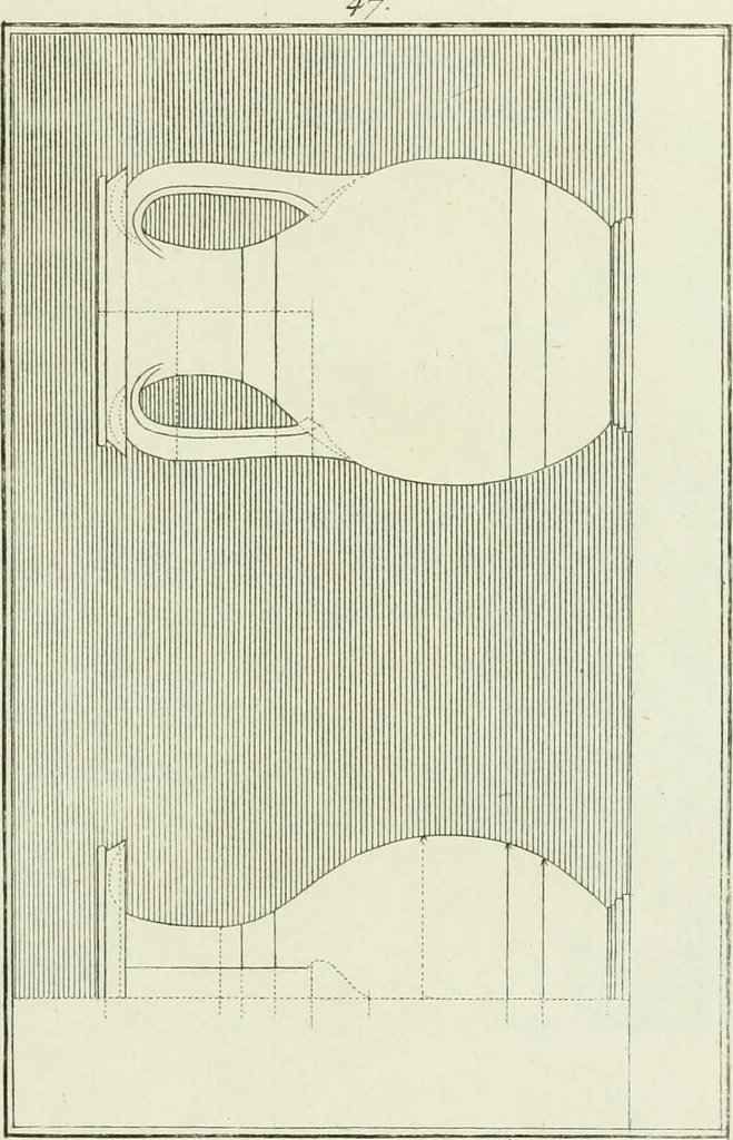 An illustration from Antiquités étrusques, grecques et romaines : ou les beaux vases étrusques, grecs et romains, et les peintures rendues avec les couleurs qui leur sont propres, 1787, leaf 208