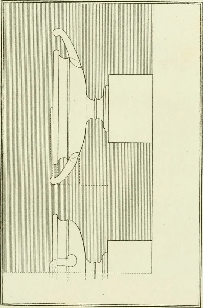 An illustration from Antiquités étrusques, grecques et romaines : ou les beaux vases étrusques, grecs et romains, et les peintures rendues avec les couleurs qui leur sont propres, 1787, leaf 234