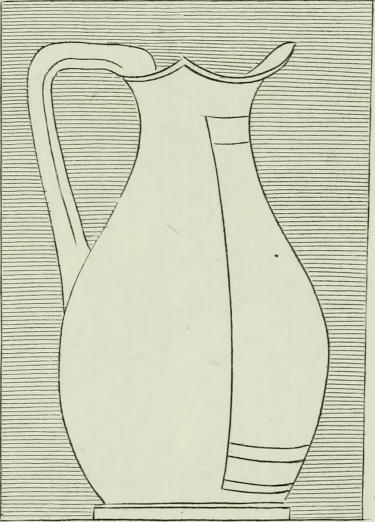 An illustration from Antiquités étrusques, grecques et romaines : ou les beaux vases étrusques, grecs et romains, et les peintures rendues avec les couleurs qui leur sont propres, 1787, leaf 178
