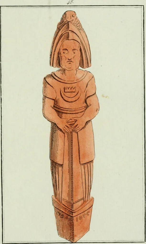 An illustration from Antiquités étrusques, grecques et romaines : ou les beaux vases étrusques, grecs et romains, et les peintures rendues avec les couleurs qui leur sont propres, 1787, leaf 210