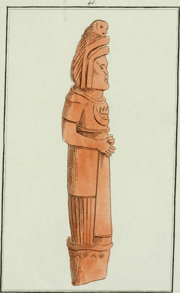 An illustration from Antiquités étrusques, grecques et romaines : ou les beaux vases étrusques, grecs et romains, et les peintures rendues avec les couleurs qui leur sont propres, 1787, leaf 212
