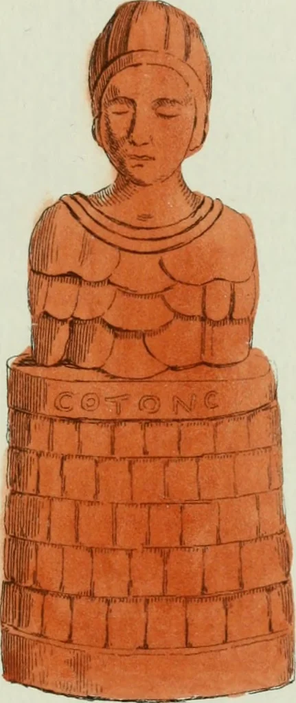 An illustration from Antiquités étrusques, grecques et romaines : ou les beaux vases étrusques, grecs et romains, et les peintures rendues avec les couleurs qui leur sont propres, 1787, leaf 230