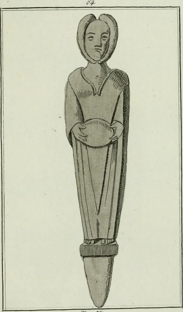 An illustration from Antiquités étrusques, grecques et romaines : ou les beaux vases étrusques, grecs et romains, et les peintures rendues avec les couleurs qui leur sont propres, 1787, leaf 248