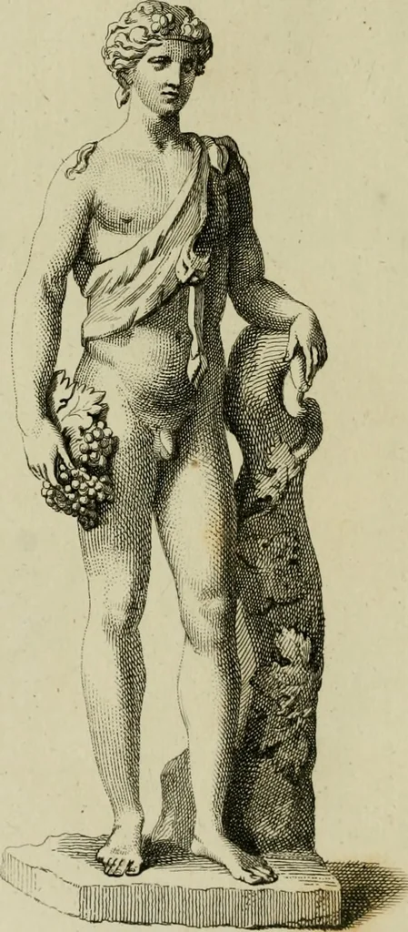 An illustration from A description of the antiquities and curiosities in Wilton-House : illustrated with twenty-five engravings of some of the capital statues, bustos and relievos : in this work are introduced the anecdotes and remarks of Thomas earl of Pembroke, who collected these antiques, now first published from His Lordship's mss., 1769, leaf 143