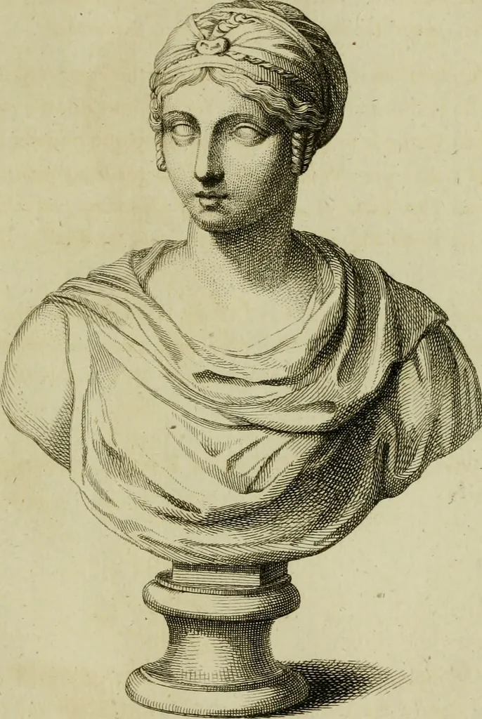 An illustration from A description of the antiquities and curiosities in Wilton-House : illustrated with twenty-five engravings of some of the capital statues, bustos and relievos : in this work are introduced the anecdotes and remarks of Thomas earl of Pembroke, who collected these antiques, now first published from His Lordship's mss., 1769, leaf 164