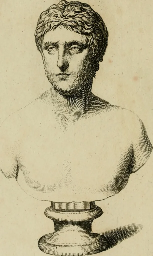 An illustration from A description of the antiquities and curiosities in Wilton-House : illustrated with twenty-five engravings of some of the capital statues, bustos and relievos : in this work are introduced the anecdotes and remarks of Thomas earl of Pembroke, who collected these antiques, now first published from His Lordship's mss., 1769, leaf 167