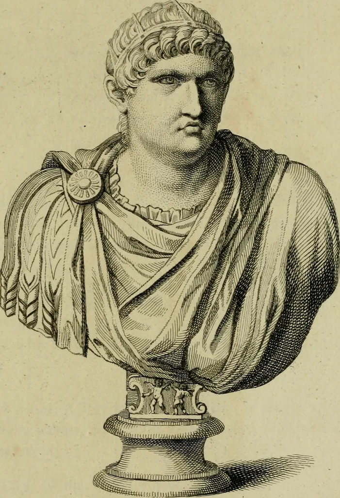 An illustration from A description of the antiquities and curiosities in Wilton-House : illustrated with twenty-five engravings of some of the capital statues, bustos and relievos : in this work are introduced the anecdotes and remarks of Thomas earl of Pembroke, who collected these antiques, now first published from His Lordship's mss., 1769, leaf 68