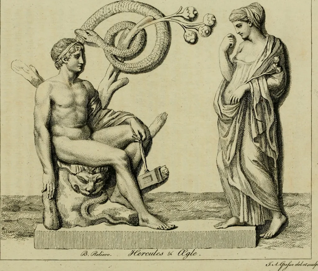 An illustration from A description of the antiquities and curiosities in Wilton-House : illustrated with twenty-five engravings of some of the capital statues, bustos and relievos : in this work are introduced the anecdotes and remarks of Thomas earl of Pembroke, who collected these antiques, now first published from His Lordship's mss., 1769, leaf 86