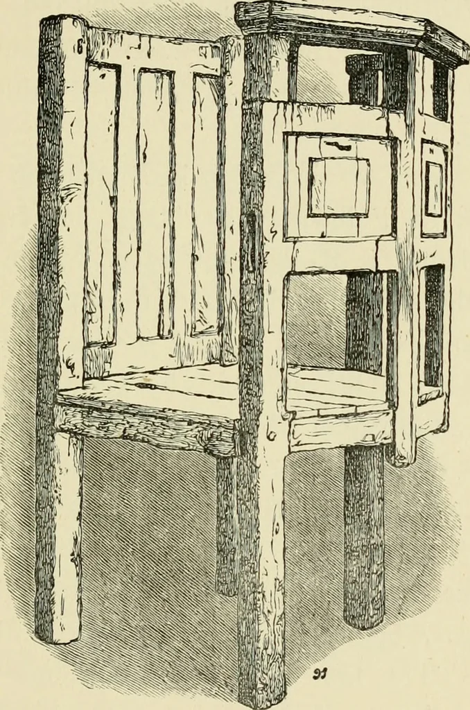 An illustration from Antiquities and curiosities of the church, 1897, leaf 138