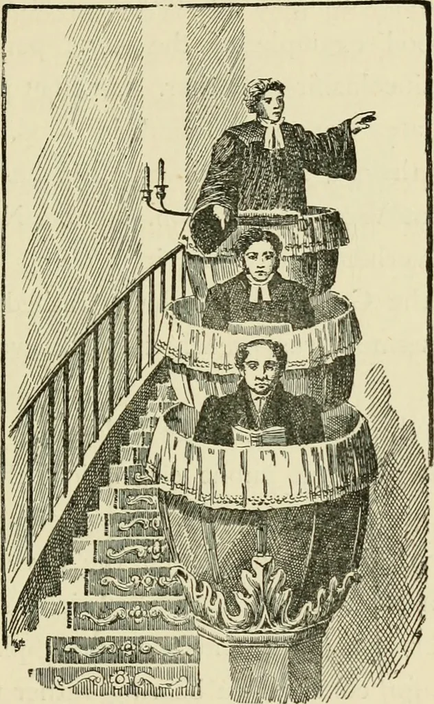 An illustration from Antiquities and curiosities of the church, 1897, leaf 140