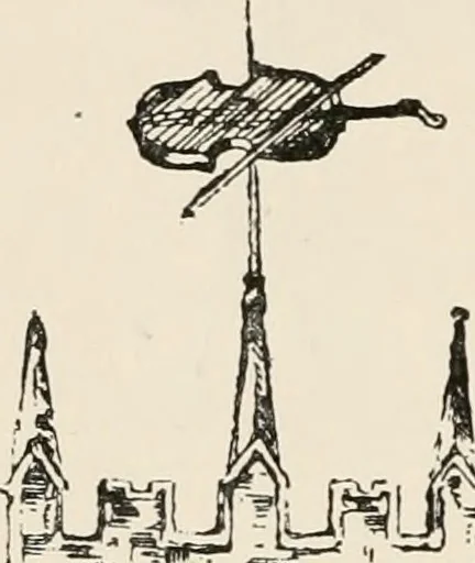An illustration from Antiquities and curiosities of the church, 1897, leaf 195
