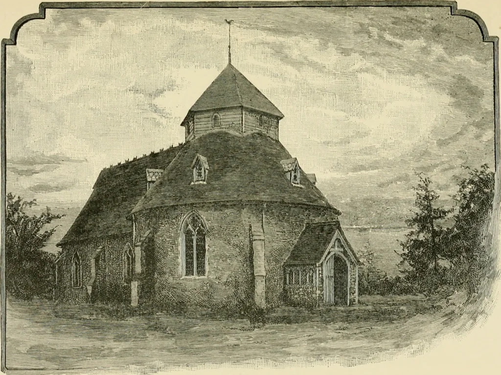 An illustration from Antiquities and curiosities of the church, 1897, leaf 38