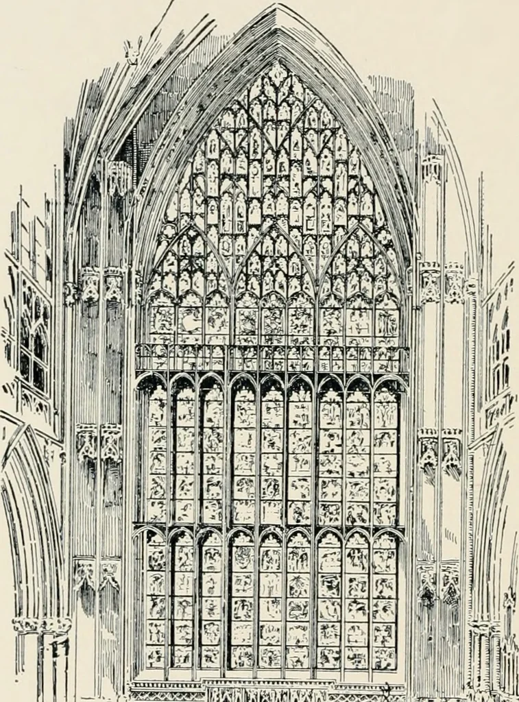 An illustration from Antiquities and curiosities of the church, 1897, leaf 7