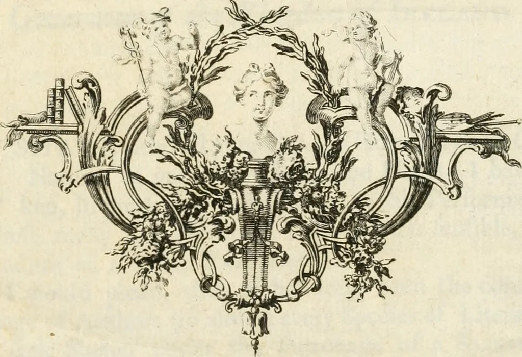 An illustration from Antiquities explained : being a collection of figured gems, illustrated by similar descriptions taken from the classics, 1737, leaf 6