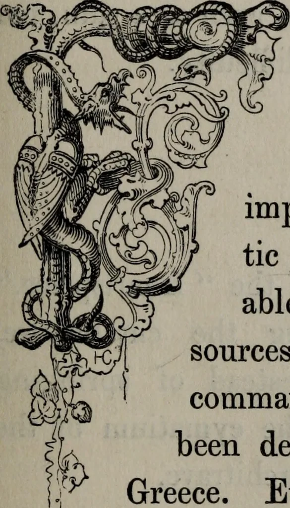 An illustration from The antiquities of Athens and other monuments of Greece, 1858, leaf 132