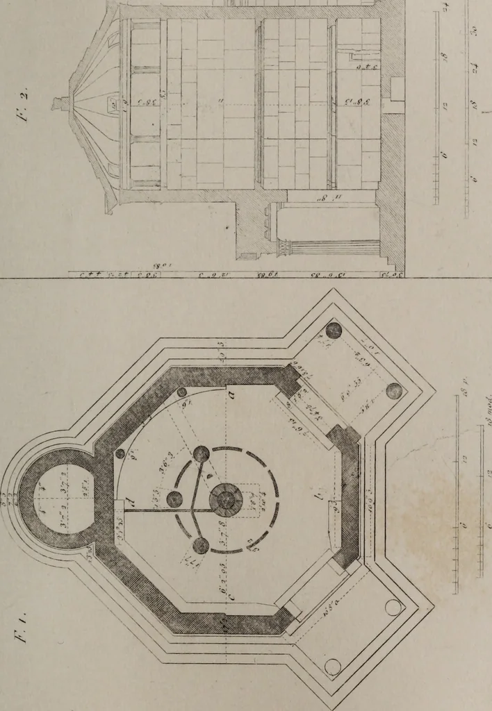 An illustration from The antiquities of Athens and other monuments of Greece, 1858, leaf 187