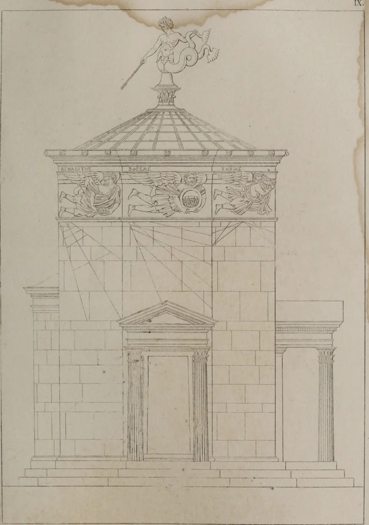 An illustration from The antiquities of Athens and other monuments of Greece, 1858, leaf 189