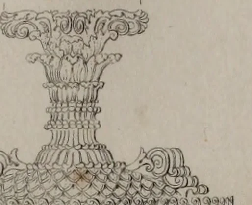 An illustration from The antiquities of Athens and other monuments of Greece, 1858, leaf 195