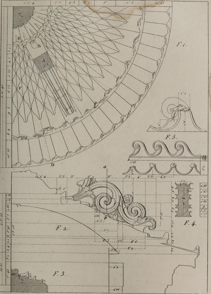 An illustration from The antiquities of Athens and other monuments of Greece, 1858, leaf 203