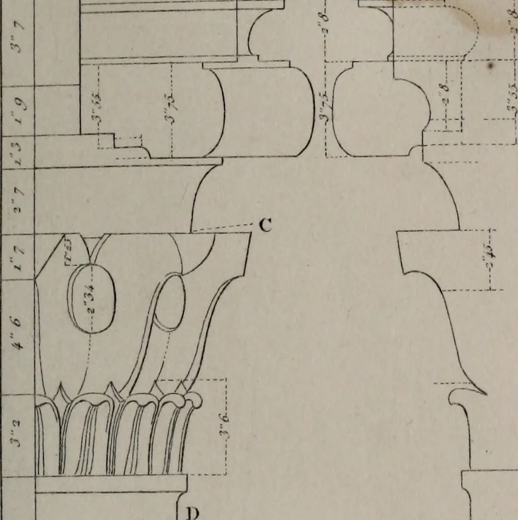 An illustration from The antiquities of Athens and other monuments of Greece, 1858, leaf 205