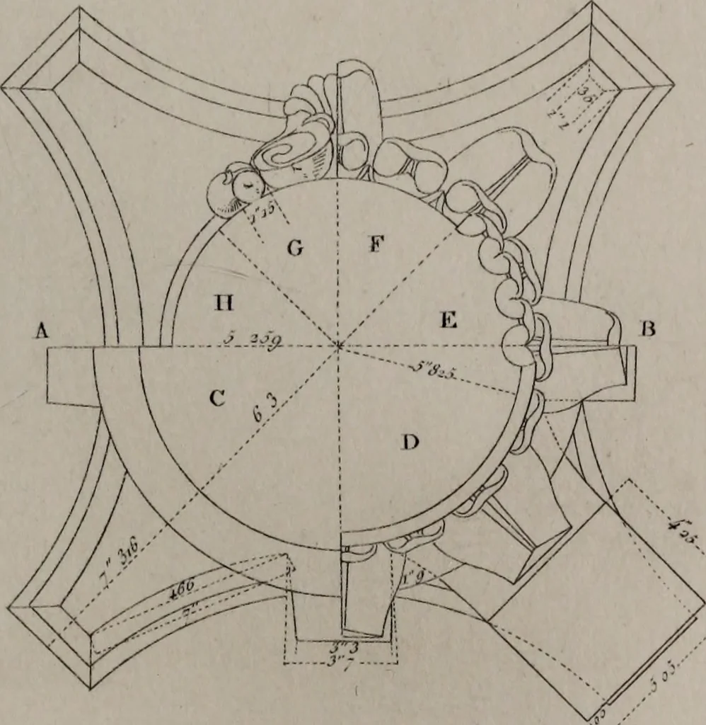 An illustration from The antiquities of Athens and other monuments of Greece, 1858, leaf 205