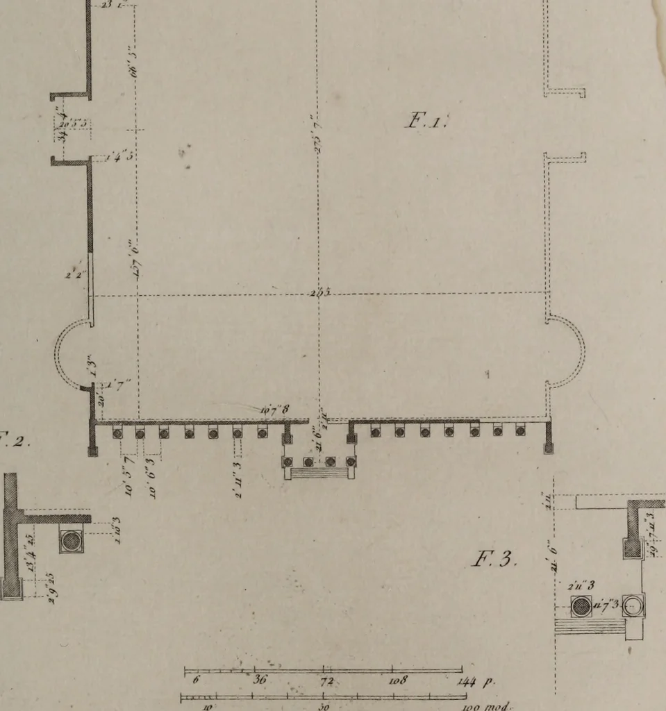 An illustration from The antiquities of Athens and other monuments of Greece, 1858, leaf 207