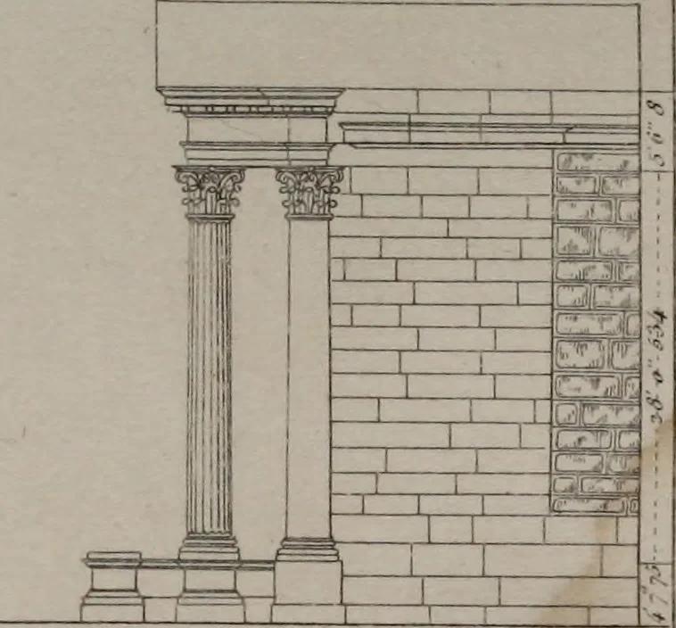 An illustration from The antiquities of Athens and other monuments of Greece, 1858, leaf 209