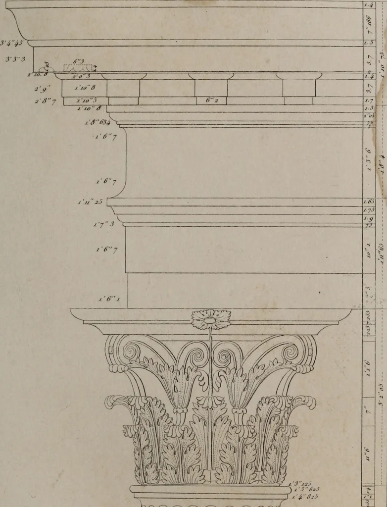 An illustration from The antiquities of Athens and other monuments of Greece, 1858, leaf 211