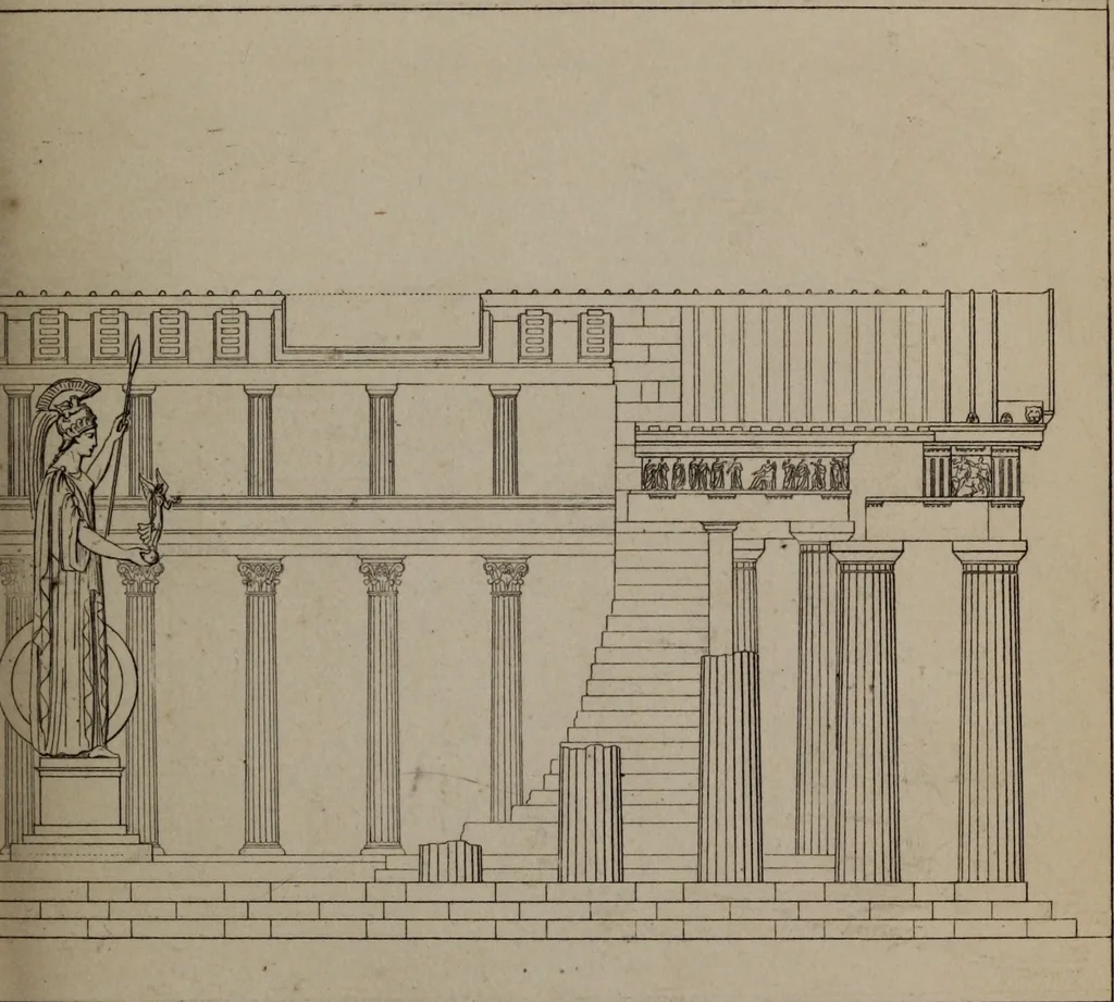 An illustration from The antiquities of Athens and other monuments of Greece, 1858, leaf 223