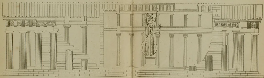 An illustration from The antiquities of Athens and other monuments of Greece, 1858, leaf 224