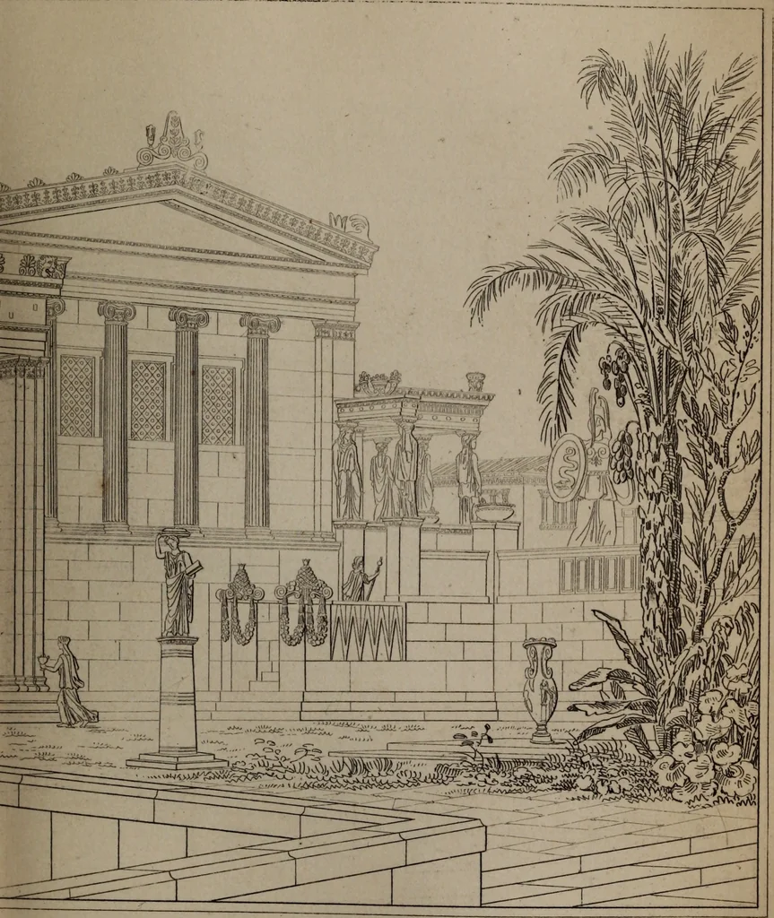 An illustration from The antiquities of Athens and other monuments of Greece, 1858, leaf 237