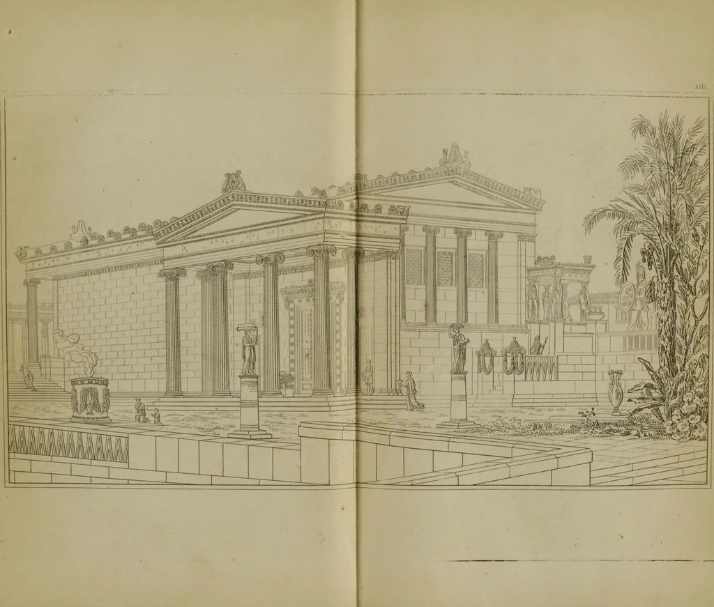 An illustration from The antiquities of Athens and other monuments of Greece, 1858, leaf 238