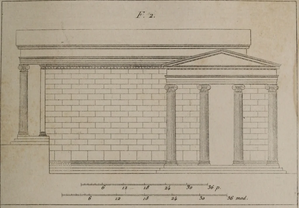 An illustration from The antiquities of Athens and other monuments of Greece, 1858, leaf 240
