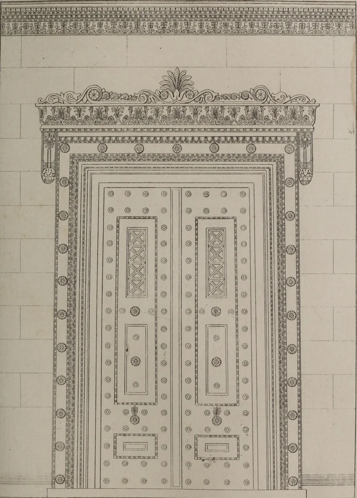 An illustration from The antiquities of Athens and other monuments of Greece, 1858, leaf 244