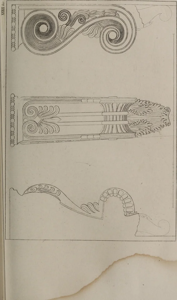 An illustration from The antiquities of Athens and other monuments of Greece, 1858, leaf 246
