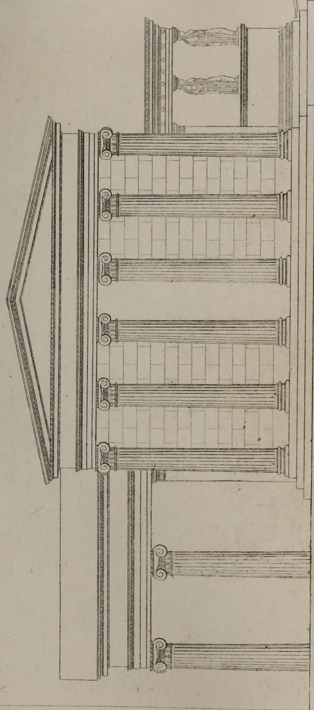 An illustration from The antiquities of Athens and other monuments of Greece, 1858, leaf 248