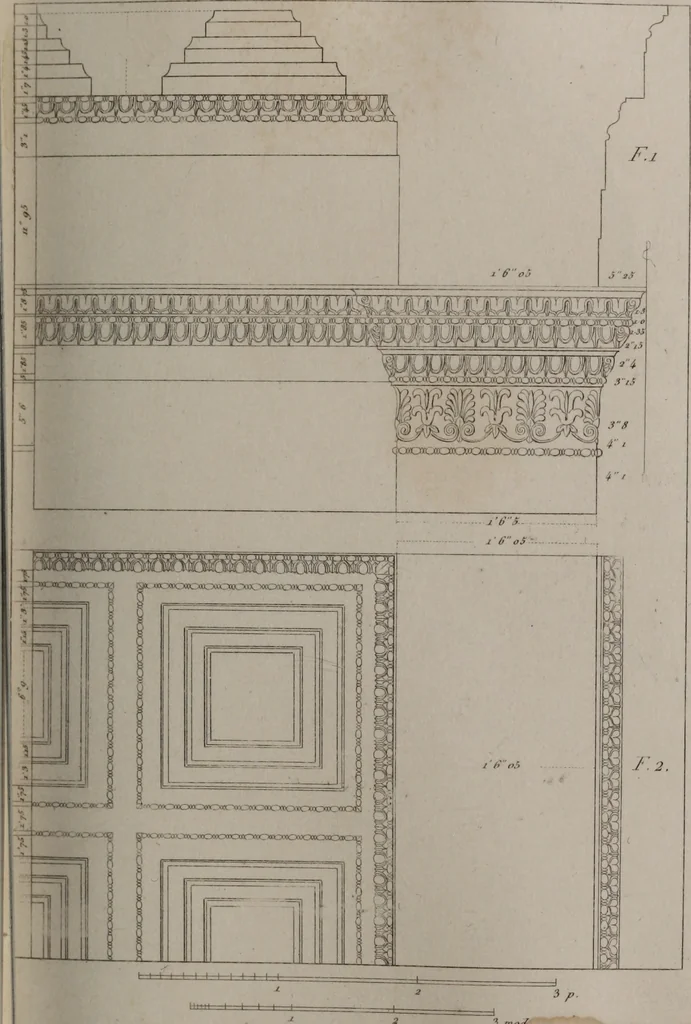 An illustration from The antiquities of Athens and other monuments of Greece, 1858, leaf 260
