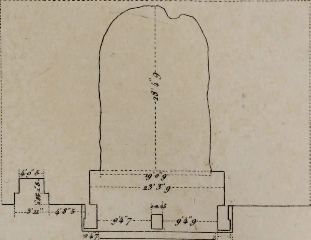 An illustration from The antiquities of Athens and other monuments of Greece, 1858, leaf 264